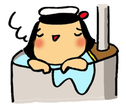 Kawaii ui-chan sticker #4732686