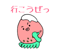 ichigotako2 sticker #4732720