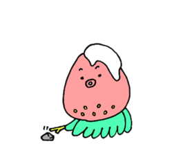 ichigotako2 sticker #4732739