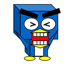 Box Shaped Animals sticker #4732794