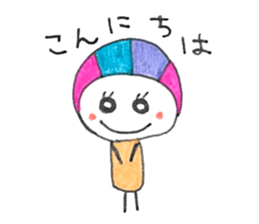 Marukara-chan sticker #4732946