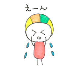 Marukara-chan sticker #4732961