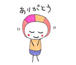 Marukara-chan sticker #4732974