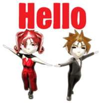 3D Ballroom Dance sticker sticker #4733026