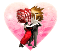 3D Ballroom Dance sticker sticker #4733027