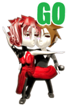 3D Ballroom Dance sticker sticker #4733028