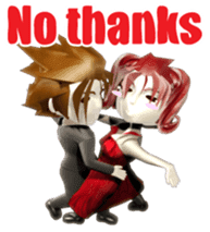 3D Ballroom Dance sticker sticker #4733037