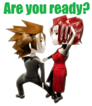 3D Ballroom Dance sticker sticker #4733038