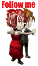 3D Ballroom Dance sticker sticker #4733051