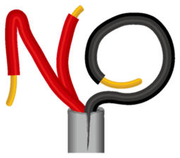 Electric line English version sticker #4733187