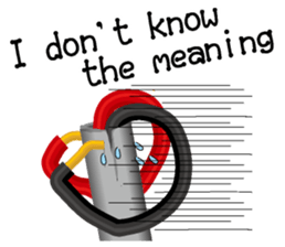 Electric line English version sticker #4733194