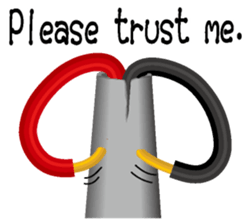 Electric line English version sticker #4733201