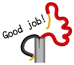 Electric line English version sticker #4733204