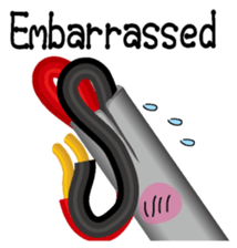 Electric line English version sticker #4733205