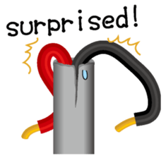 Electric line English version sticker #4733208