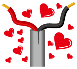 Electric line English version sticker #4733218