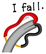 Electric line English version sticker #4733219