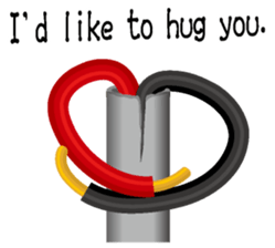 Electric line English version sticker #4733221