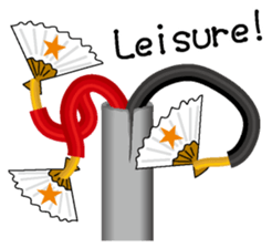 Electric line English version sticker #4733223