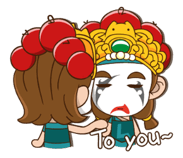 Q Little General"part3"(English) sticker #4733360