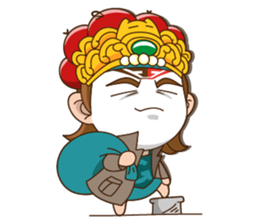 Q Little General"part3"(English) sticker #4733379