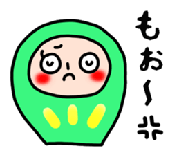 The family of a daruma doll sticker #4733916