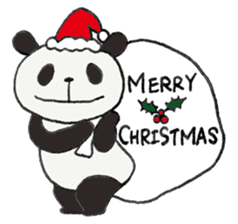 Gentle panda sticker #4734022