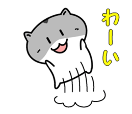 I greet by Mr. hamster. sticker #4734162