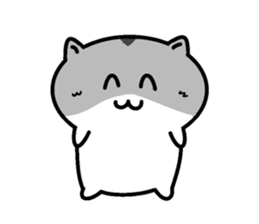 I greet by Mr. hamster. sticker #4734163