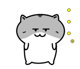 I greet by Mr. hamster. sticker #4734169