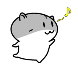 I greet by Mr. hamster. sticker #4734172