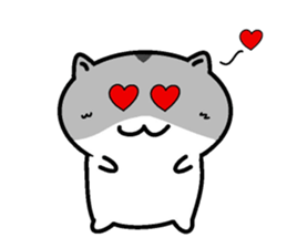 I greet by Mr. hamster. sticker #4734177