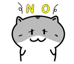 I greet by Mr. hamster. sticker #4734183