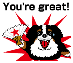 Bernese Mountain Dog molfy sticker #4734721