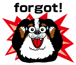 Bernese Mountain Dog molfy sticker #4734723