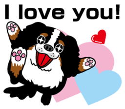 Bernese Mountain Dog molfy sticker #4734727