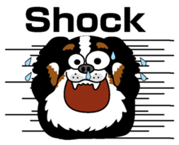 Bernese Mountain Dog molfy sticker #4734732