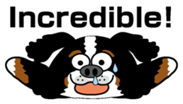 Bernese Mountain Dog molfy sticker #4734740