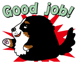 Bernese Mountain Dog molfy sticker #4734741