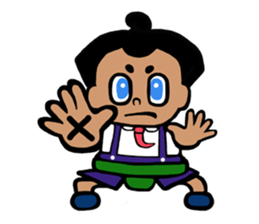Sumo robot sticker #4735385