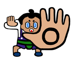 Sumo robot sticker #4735386