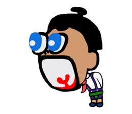 Sumo robot sticker #4735390