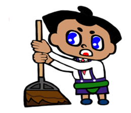 Sumo robot sticker #4735407