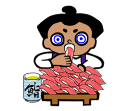 Sumo robot sticker #4735412