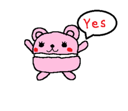macaroon on the bear sticker #4735504
