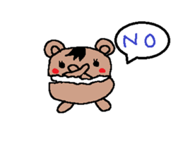 macaroon on the bear sticker #4735505