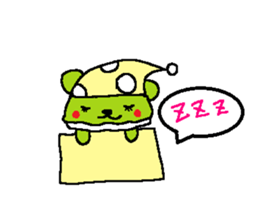 macaroon on the bear sticker #4735527