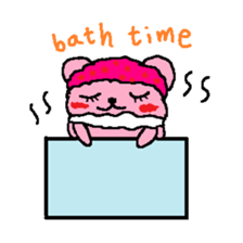 macaroon on the bear sticker #4735530