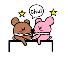 macaroon on the bear sticker #4735534