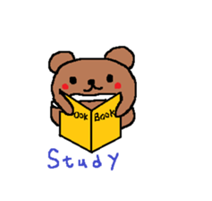 macaroon on the bear sticker #4735536